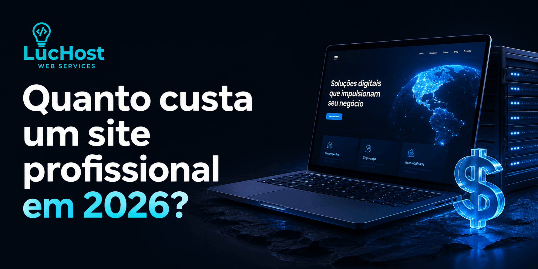 Quanto custa um site profissional em 2026?